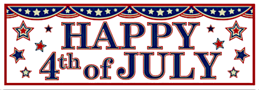 Tams - Sign - Happy 4th July