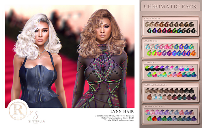 RAMA.SALONxSintiklia - Lynn Hair 'Chromatic Pack'
