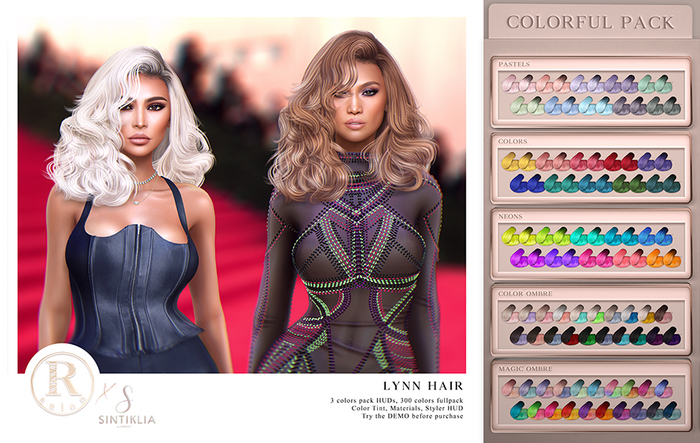 RAMA.SALONxSintiklia - Lynn Hair 'Colorful Pack'