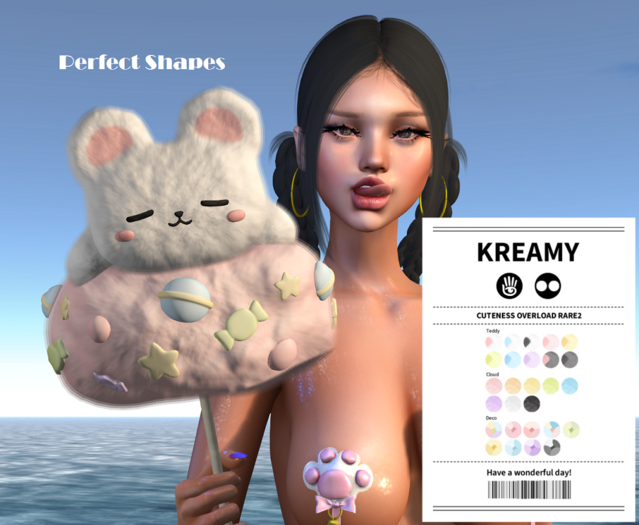 2. KREAMY. cuteness overload RARE