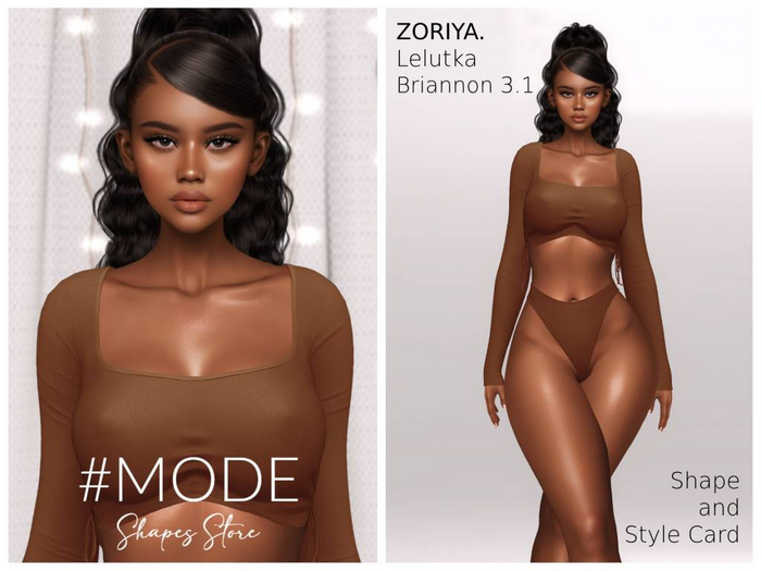 Zoriya Shape (Lelutka Briannon 3.1)