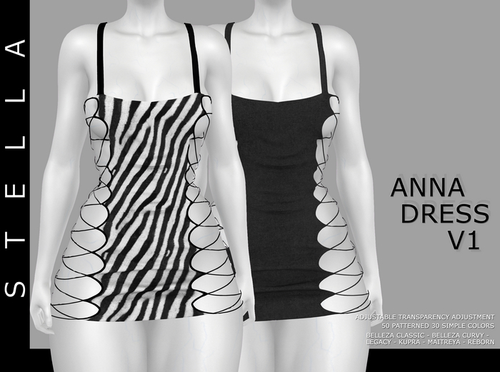 {ST} Anna Dress *FATPACK*