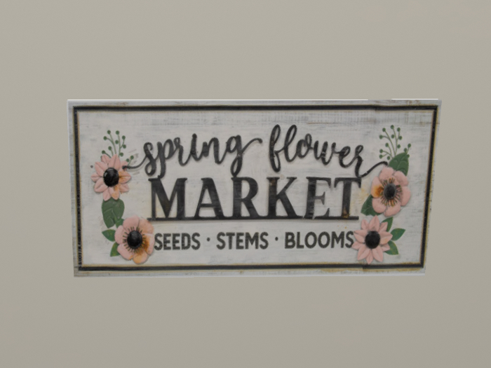 Second Life Marketplace - Spring Flower Market Sign