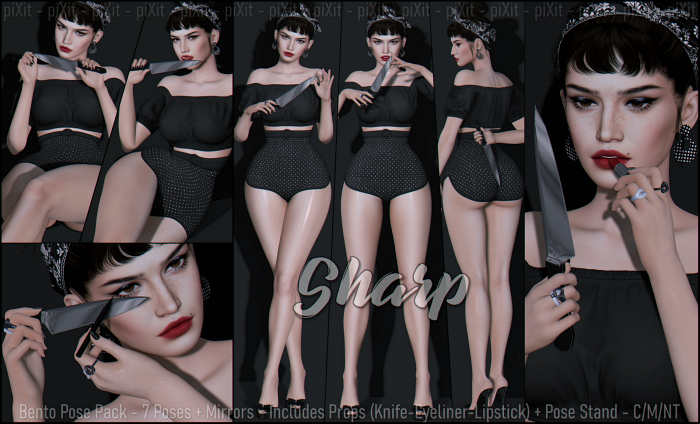 [piXit] Sharp - Pose Pack