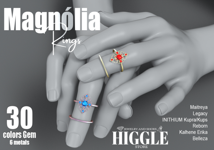 [HIGGLE] Magnolia Rings v.1