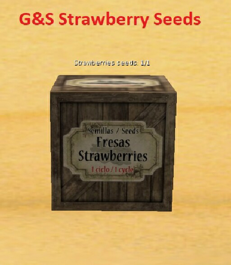 G&S Strawberry Seeds