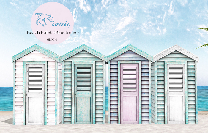 ionic : Beach Toilet (Blue tones)