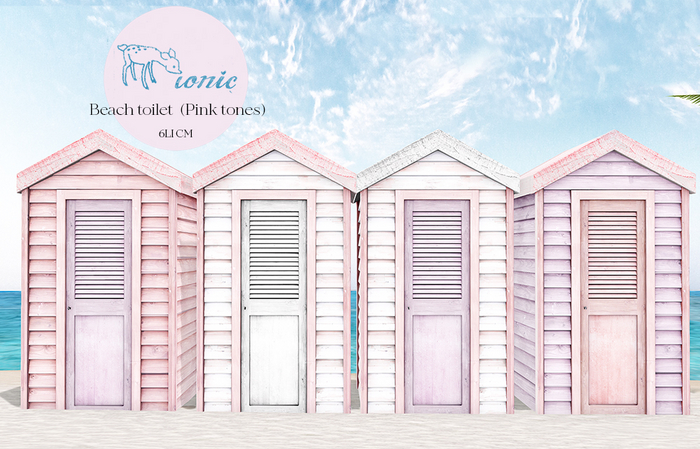 ionic : Beach Toilet (Pink tones)