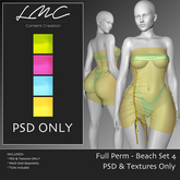 LMC PSD - Beach Set 4 - PSD & Textures ONLY !!!