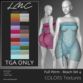 LMC TGA - Colors - Textures for the LMC Beach Set 4 - 