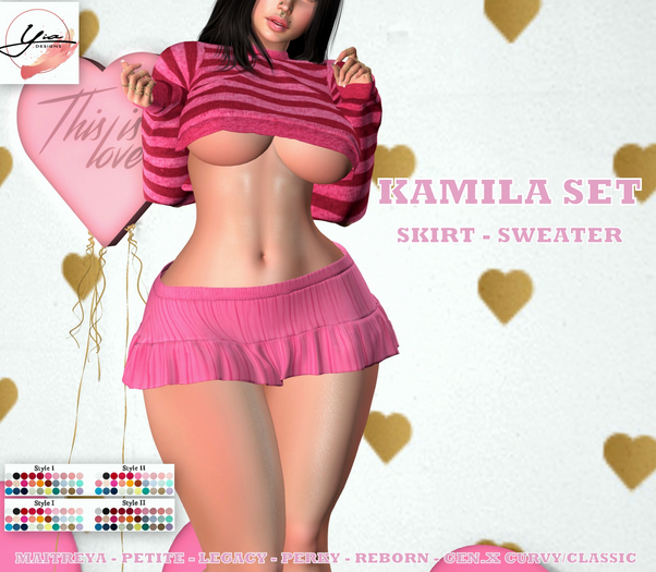 ..YIA.. Kamila Set Fatpack
