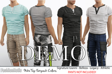 Demo Niko Male Top Fatpack Colors - Signature Gianni, Belleza Jake , Legacy, Athletic - FashionNatic