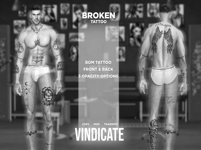 [VINDICATE] - Broken Tattoo BOM DEMO