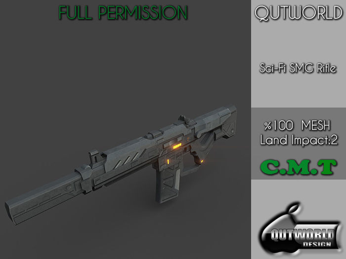.::QUTWORLD Sci-Fi SMG Rifle::.FP