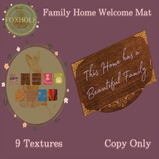 [FH] Family Home Welcome Mat (ADD)
