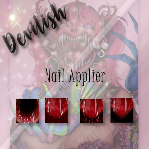 Devilish. Blood Nail Applier (eBody Reborn)
