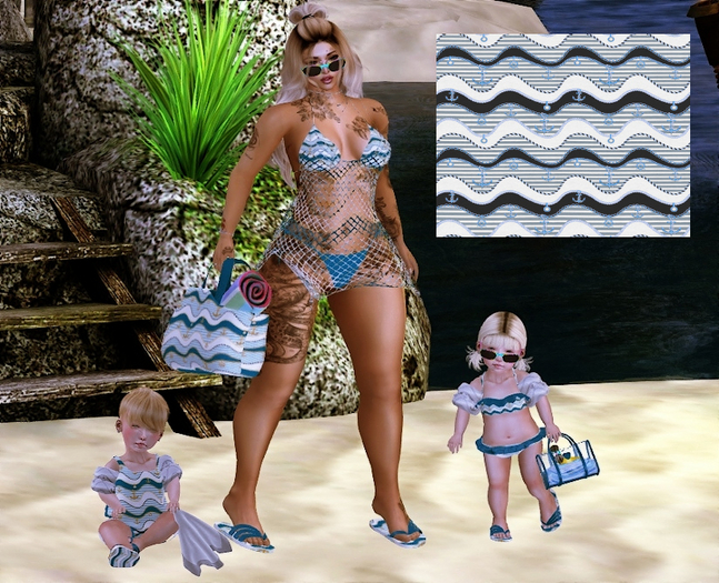 .:PD:. Summer Lovin Mommy & Me Bikini - Girls - Black