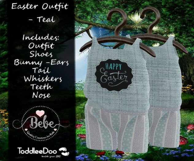 .:PD:. Easter Outfit - Teal