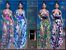 ⭐ Cordelia Tropical Florals Maxi Dress,Luna Chelsea,Maxi Dress,Maxi Dress,Maxi Dress,