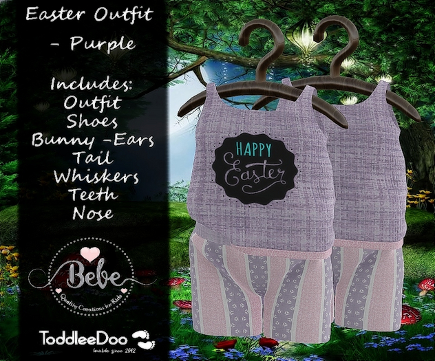 .:PD:. Easter Outfit - Purple