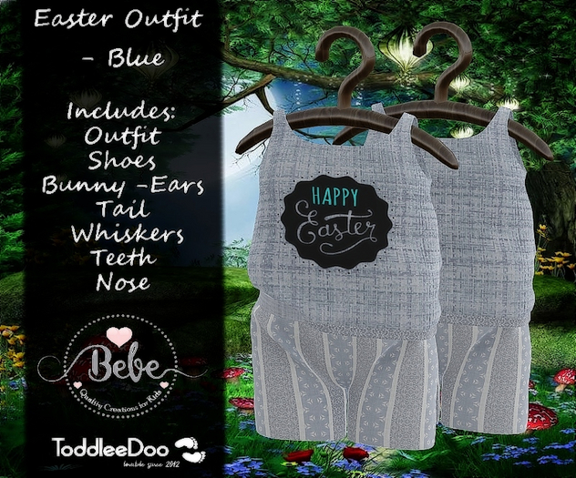 .:PD:. Easter Outfit - Blue