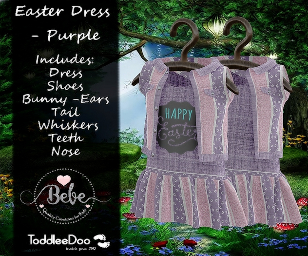 .:PD:. Easter Dress  - Purple