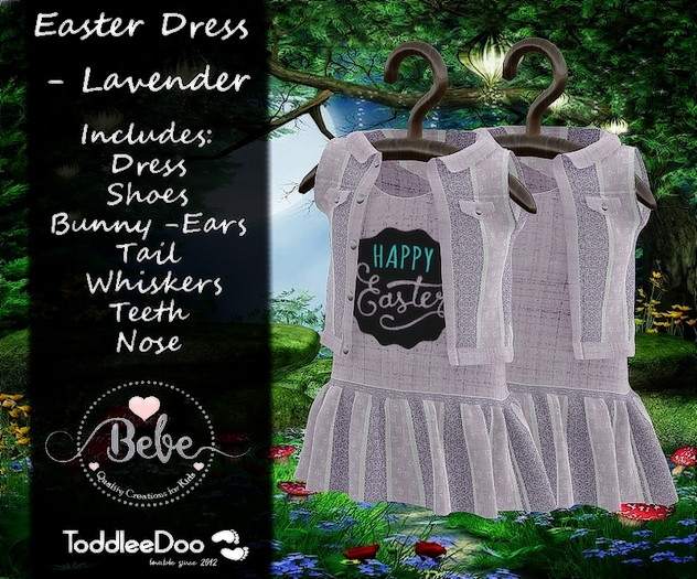 .:PD:. Easter Dress  - Lavender
