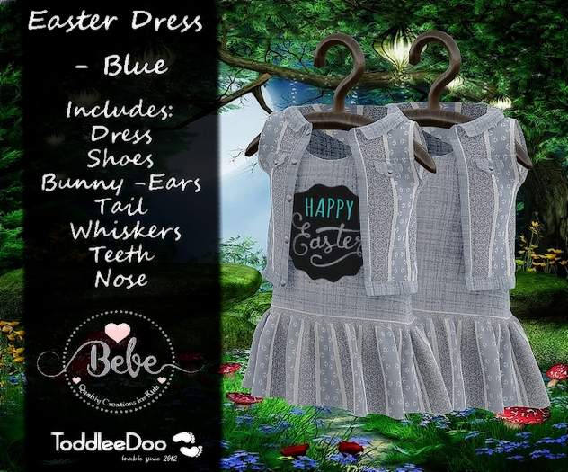 .:PD:. Easter Dress  - Blue