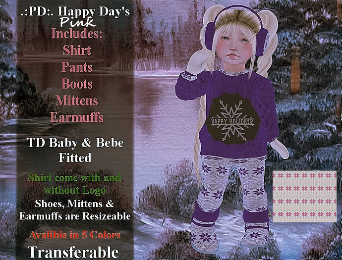 .:PD:. Happy Day's Pink (wear)