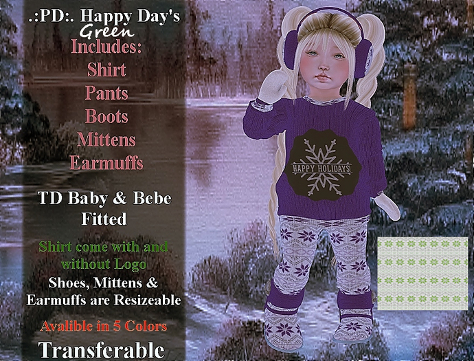 .:PD:. Happy Day's Green (wear)