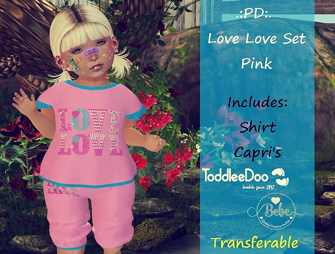 .:PD:. Love Love Set - Pink