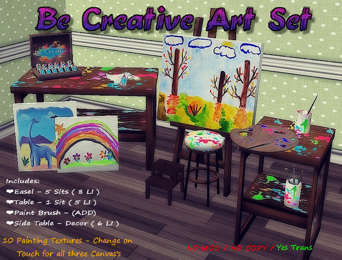 .:PD:. Be Creative Art Set