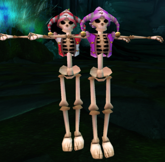 FP Jester Skeleton mesh avatar