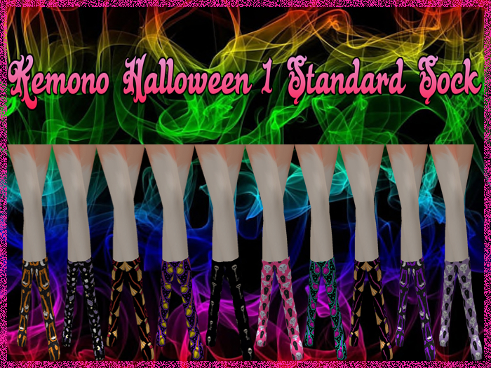 --{Mefy's}-- Kemono Halloween Standard Sock