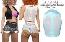 adorsy - Roxy Jacket Light Blue - Maitreya/Legacy-Nerido/Lara Petite/Reborn-Juicy