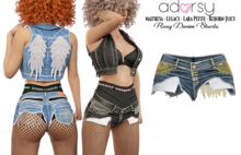 adorsy - Roxy Denim Shorts Original - Maitreya/Legacy-Nerido/Lara Petite/Reborn-Juicy