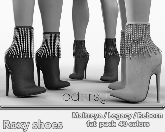 adorsy - Roxy Heels DEMO - Maitreya/Legacy-Nerido/Lara Petite/Reborn-Juicy