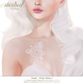 Stardust - Sweet - White Tattoo I