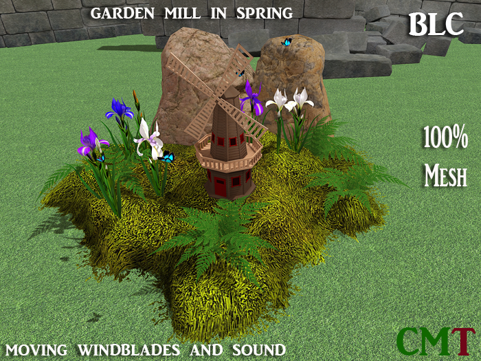 BLC garden mill in spring