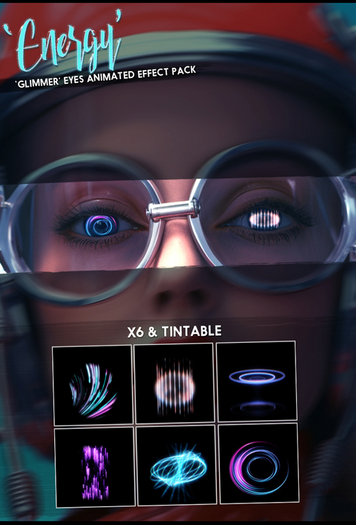 *Birth* 'Energy' Eye Effects [4Glimmer Eyes] DEMOS