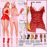 05. RARE DEMICORN - REVERIE DRESS - RED maitreya