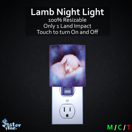 [Jester Inc.] Lamb Night Light!
