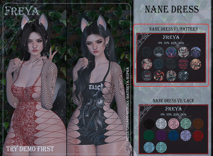 FREYA// Nane dress V1/patterns