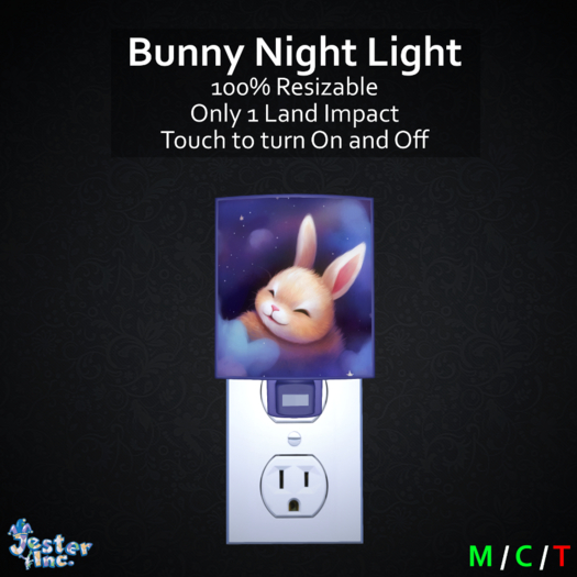 [Jester Inc.] Bunny Night Light!