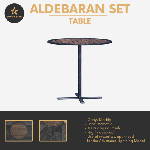 LUCKY STAR - Aldebaran - Table