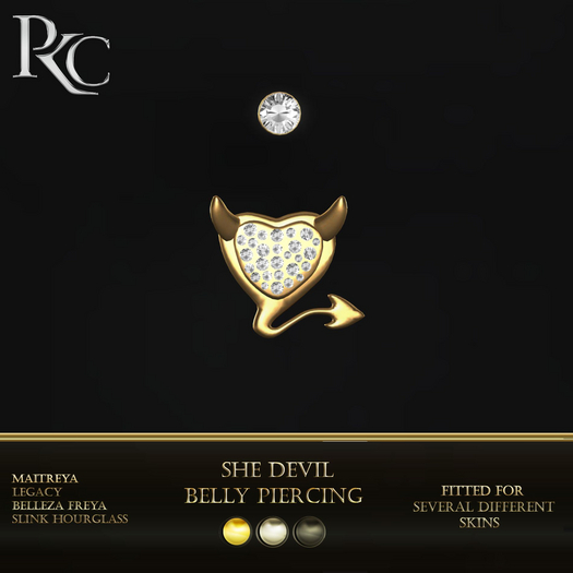 *PKC* She Devil Belly Piercing