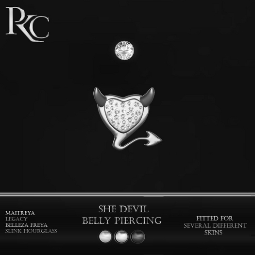 *PKC* She Devil Belly Piercing DEMO
