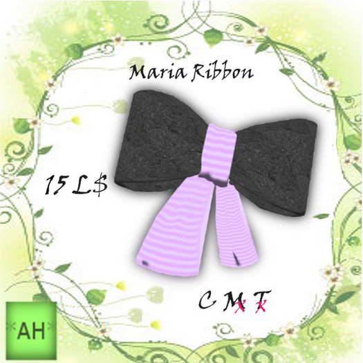 Second Life Marketplace - Maria ribbon (wear to unpack)