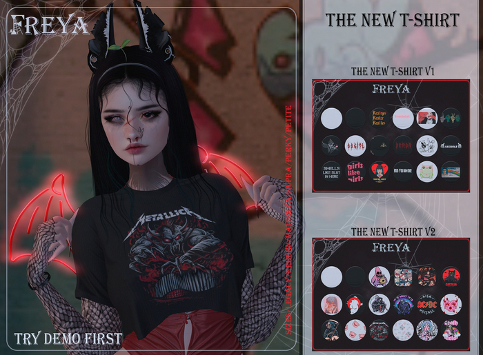 FREYA//The New T-shirt DEMO
