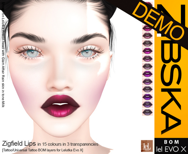 Zibska Evo X ~ Zigfield Lips Demo